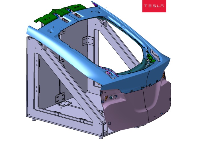 Model X Power Lift Gate Testing Fixture – screenshot 1
