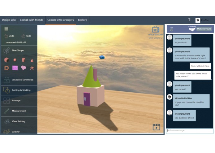 WeDesign.Live – screenshot 1