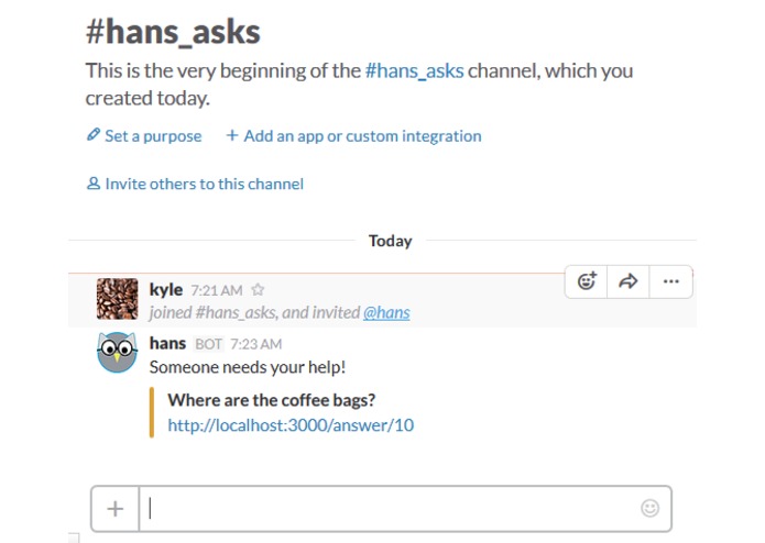 Hans – screenshot 2