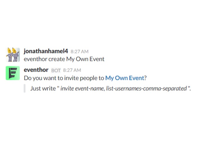 Eventhor – screenshot 1