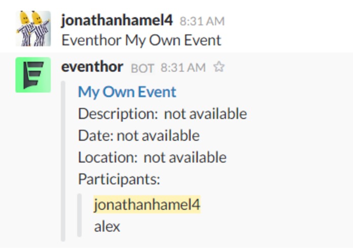 Eventhor – screenshot 4