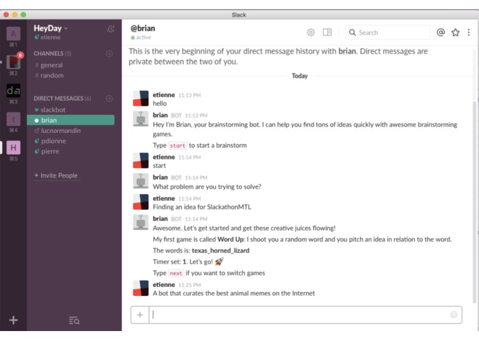 Brian – screenshot 1