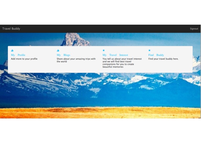 TravelBuddy – screenshot 2