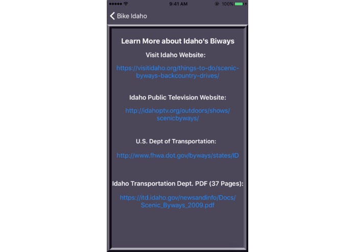 Bike Idaho – screenshot 5