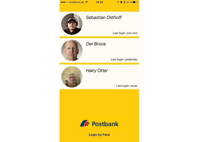 Cognitive Auth – screenshot 1