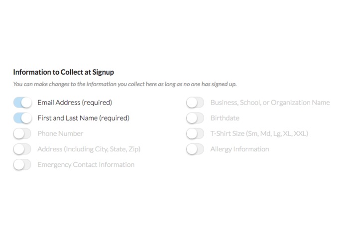 SignupForIt – screenshot 2