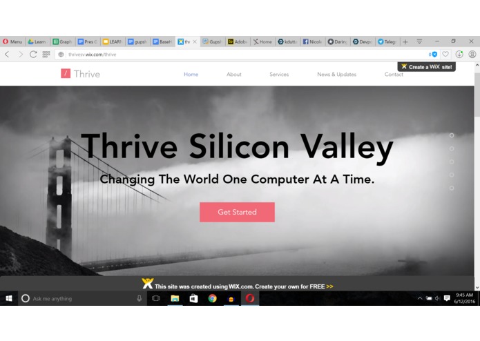 Thrive Silicon Valley ChatBot – screenshot 2