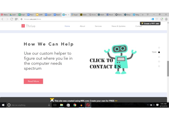 Thrive Silicon Valley ChatBot – screenshot 3