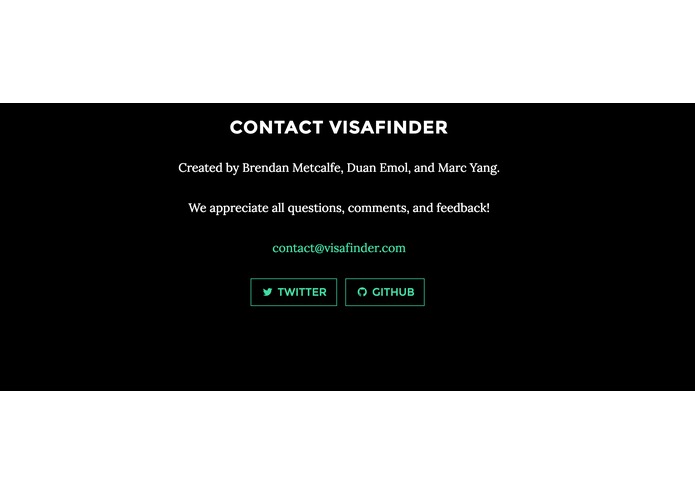Visafinder – screenshot 1