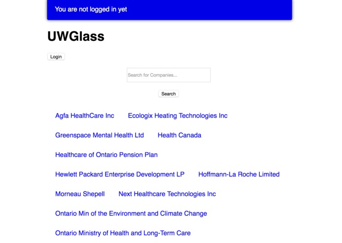 UWGlass – screenshot 2