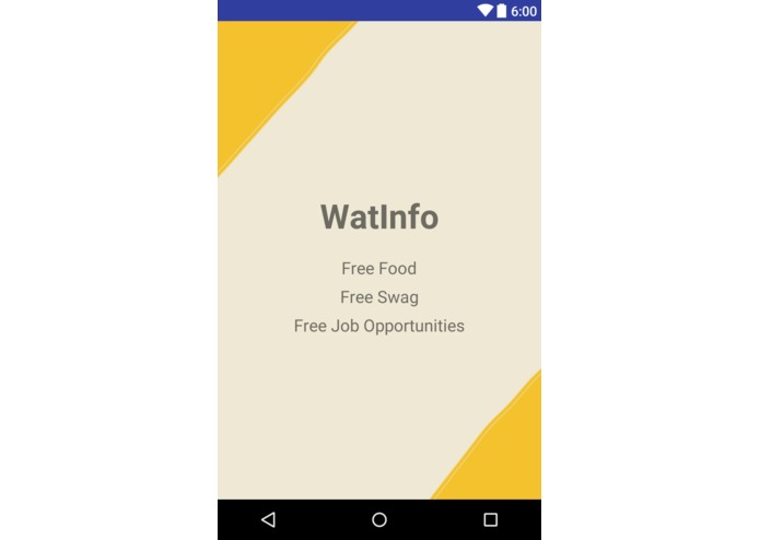 WatInfo – screenshot 2