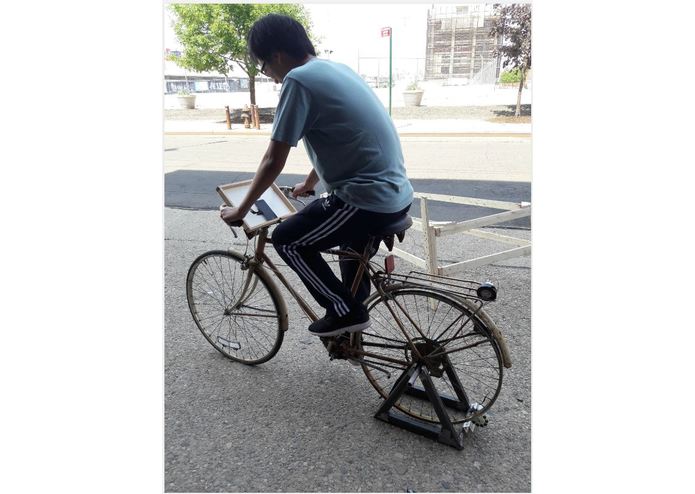 Red Hook Stationary E-Bike with Air Monitoring System – screenshot 1