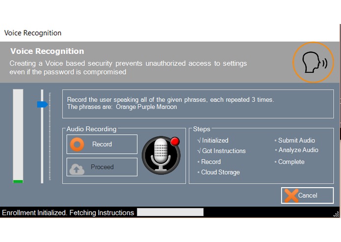 Biometric Cash Box – screenshot 4