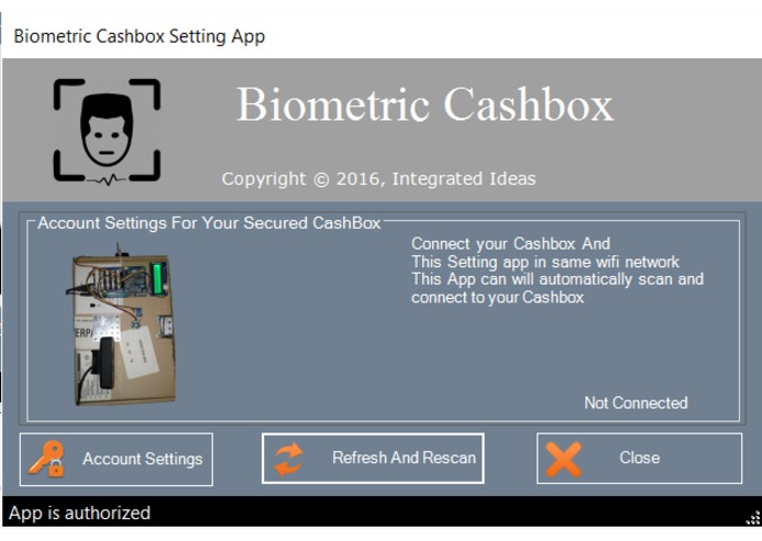 Biometric Cash Box – screenshot 5