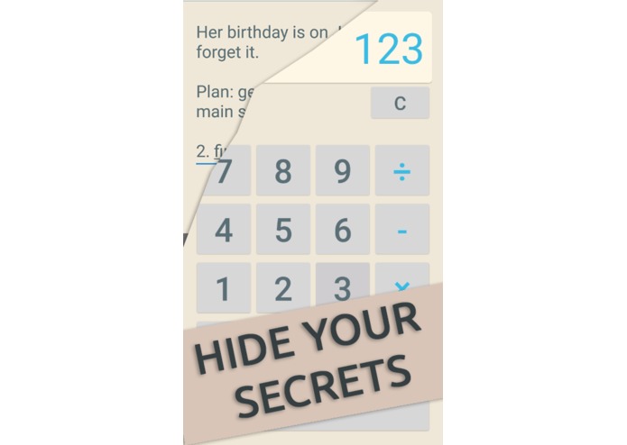 Secret Calculator – screenshot 1