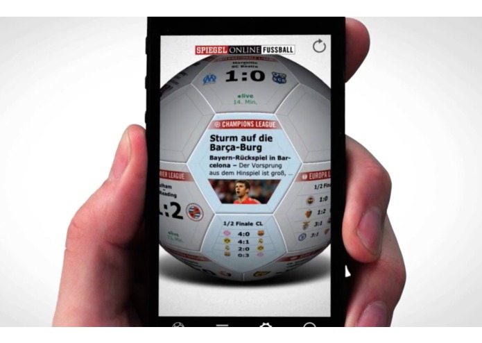 Spiegel Online Football App – screenshot 1