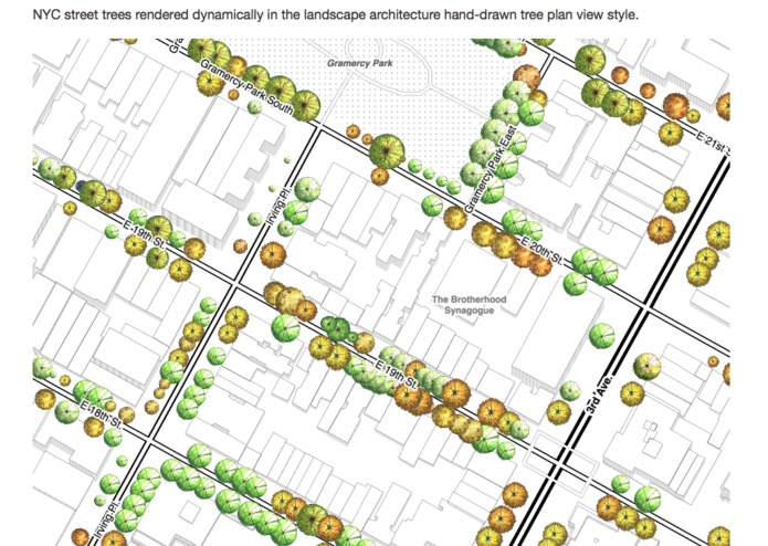 NYC-Trees, architect style – screenshot 1