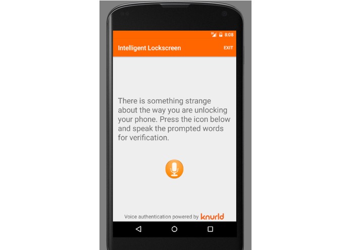 Biometric Lock Screen – screenshot 3