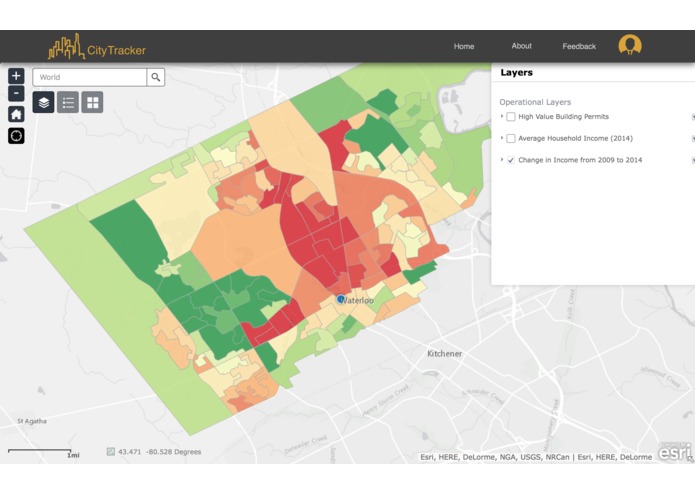 CityTracker – screenshot 1