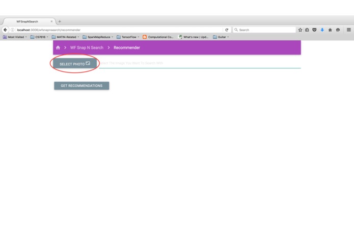 WFSnapNSearch – screenshot 1