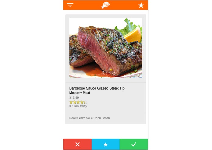 dineR – screenshot 1