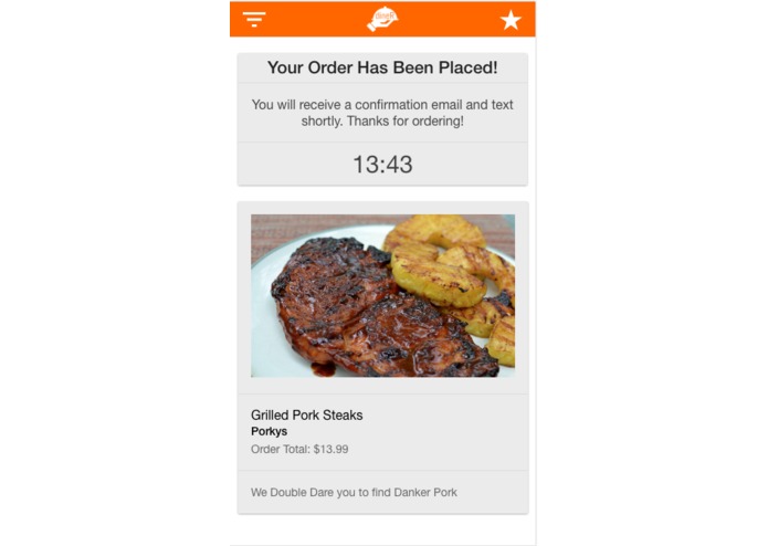 dineR – screenshot 2