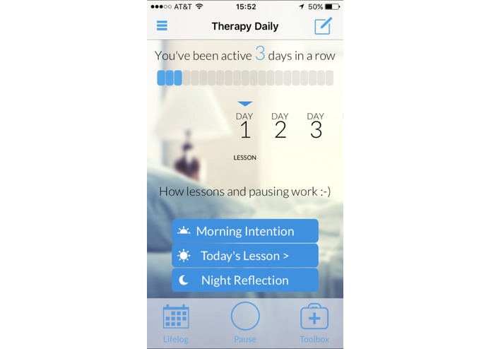 Therapy Daily – screenshot 1