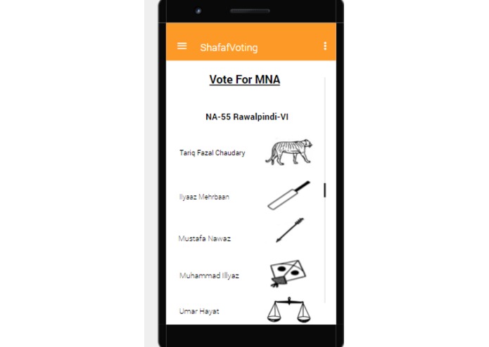Shafaaf Voting – screenshot 3