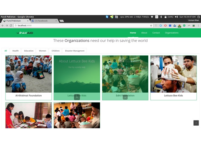 aidpakistan – screenshot 3