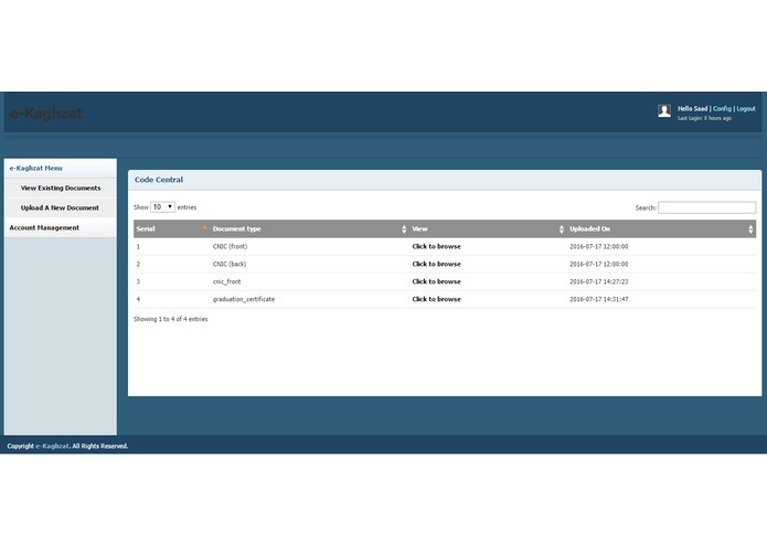 eKaghzat – screenshot 2