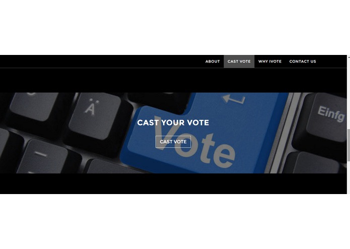 iVote – screenshot 2
