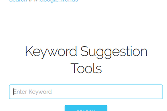 Keyword Suggestion