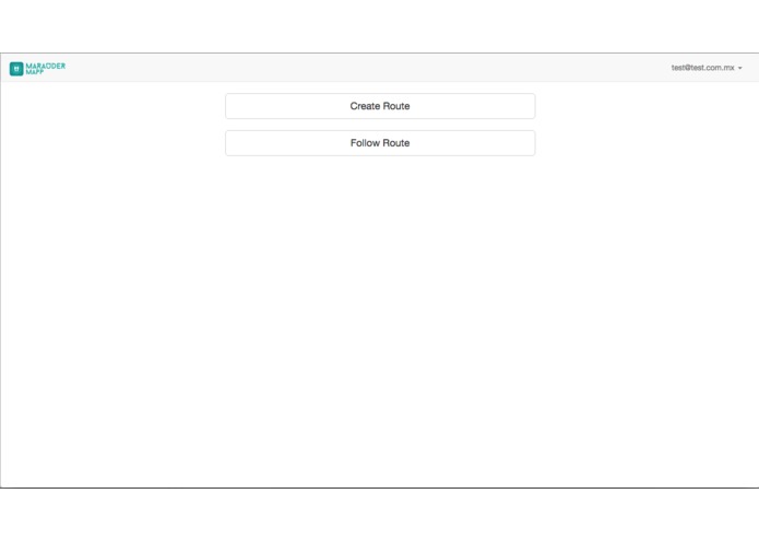 Marauder mApp – screenshot 1