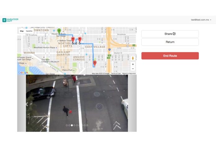 Marauder mApp – screenshot 5