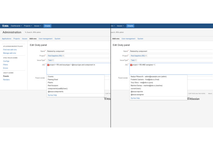 Related issue panel – screenshot 4