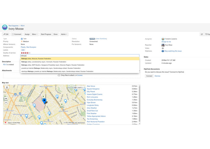 Related issue panel – screenshot 5