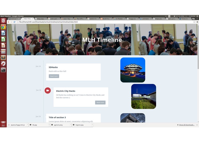 TimeLine – screenshot 1
