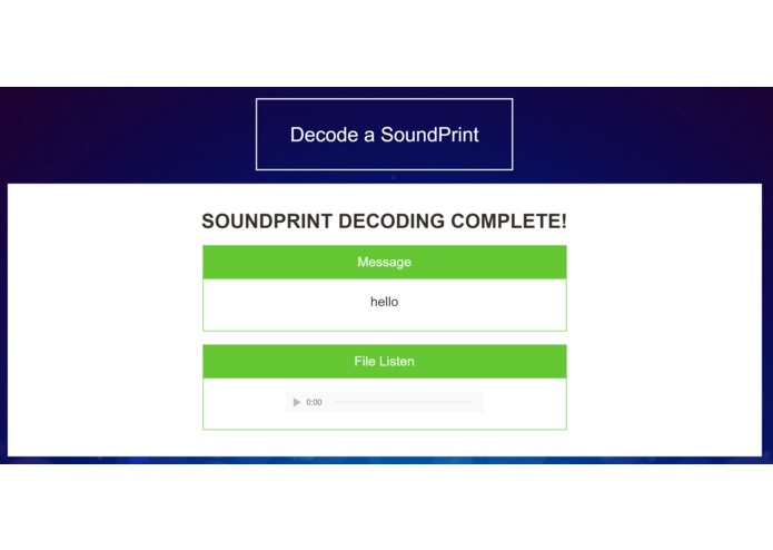 Soundprint – screenshot 3
