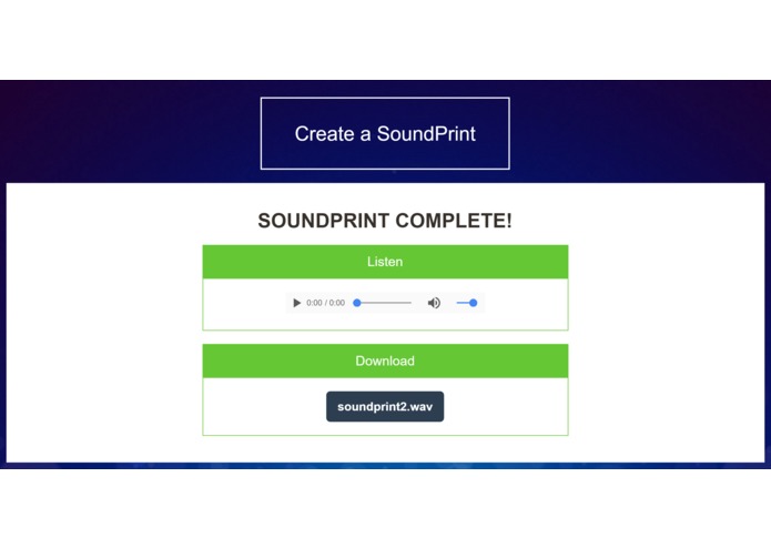 Soundprint – screenshot 5