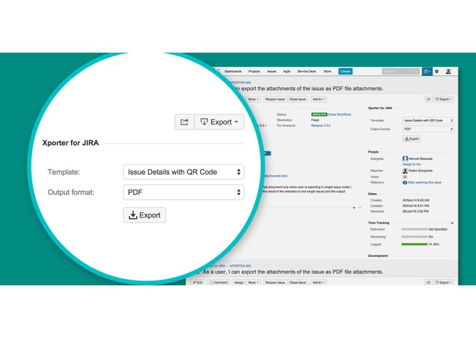Xporter for JIRA Cloud – screenshot 1