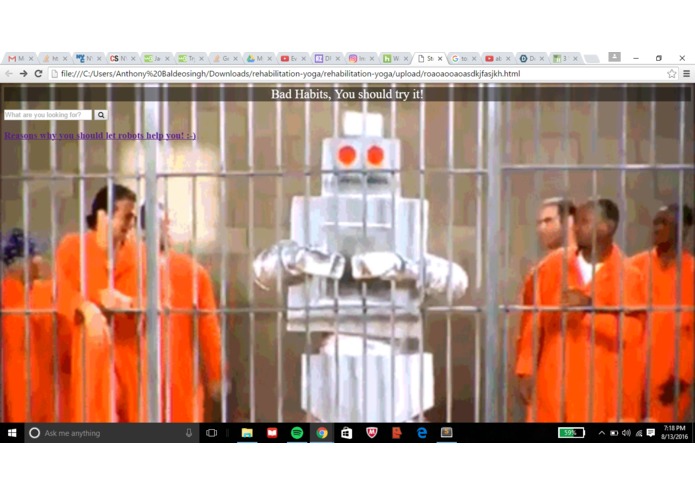 Robots wan't you to let loose. – screenshot 1