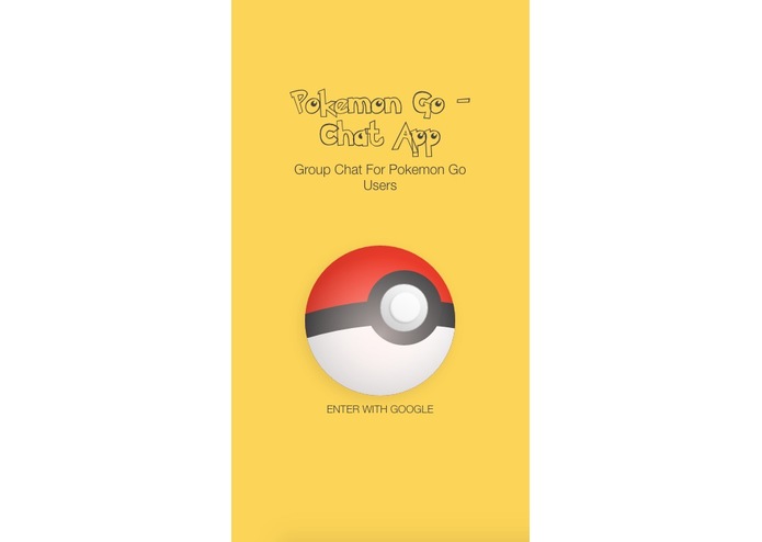 Pokemon Go: Chat App – screenshot 1
