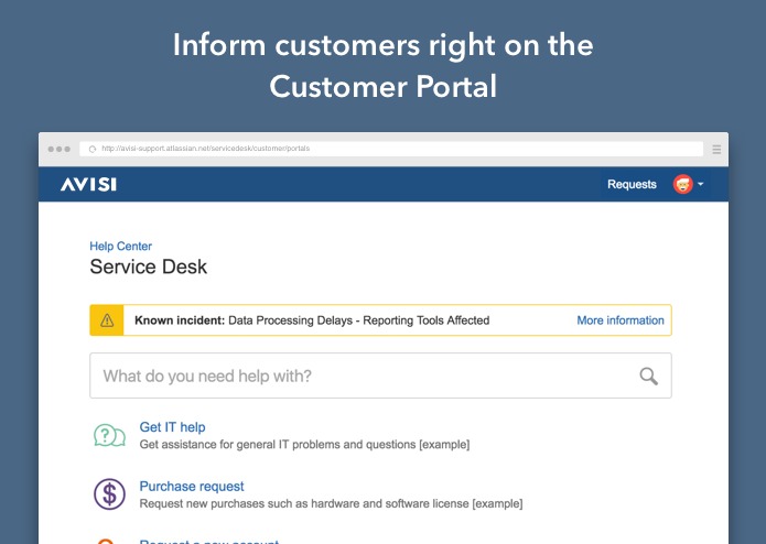 StatusPage for JIRA Service Desk – screenshot 3