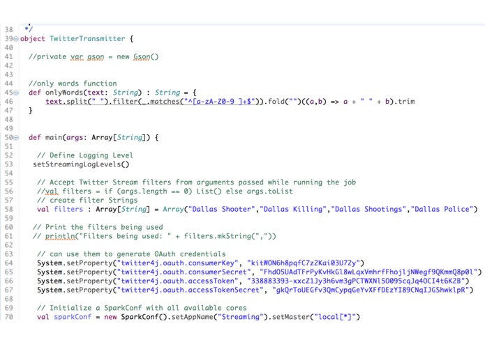 Twitter Sentiment Analysis of Dallas Police Shooting – screenshot 3