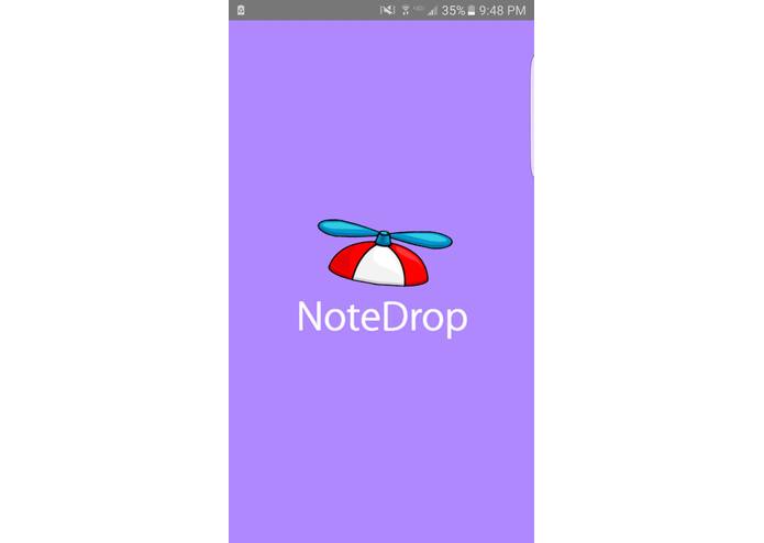 NoteDrop – screenshot 1
