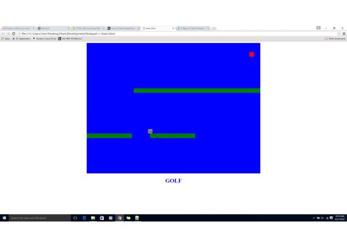 Really Basic Golf – screenshot 1