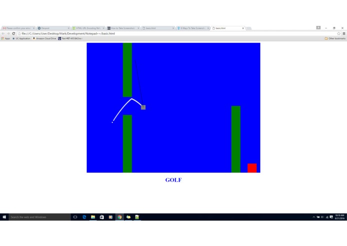 Really Basic Golf – screenshot 2