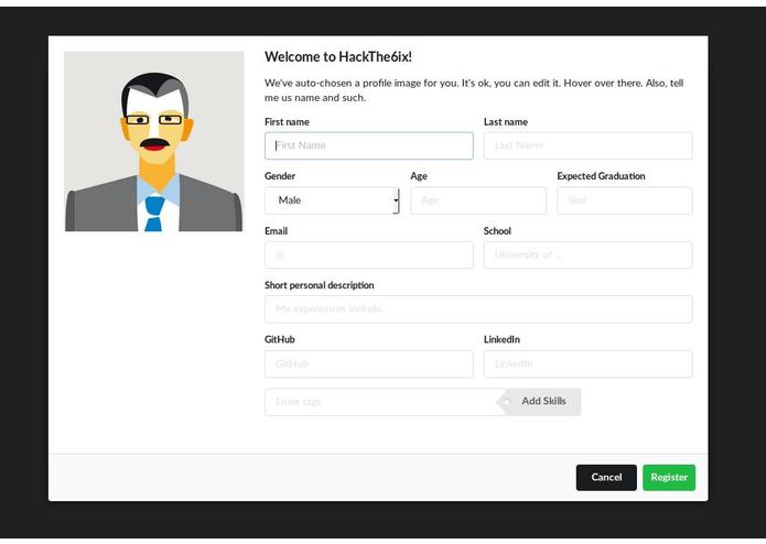 hackTogether – screenshot 2