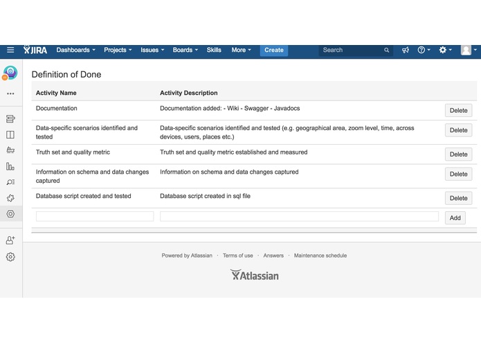 Definition of Done – screenshot 1