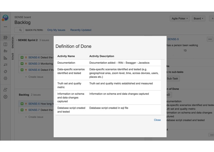 Definition of Done – screenshot 3